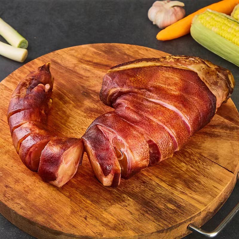 【腊猪脚】一称一拍现场挑选，正宗的乡下农家猪，腊香味十足        