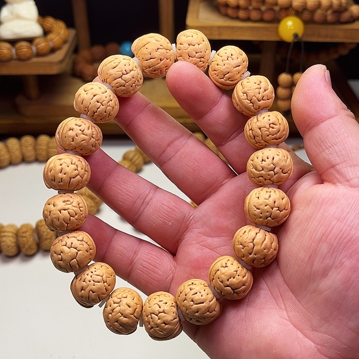 桃核吊坠纽扣桃核