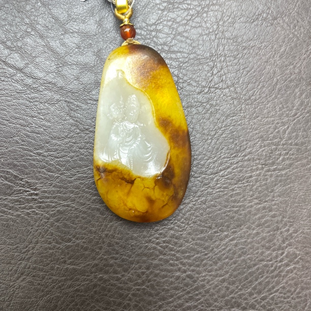 观音挂件和田玉首饰珠宝D2