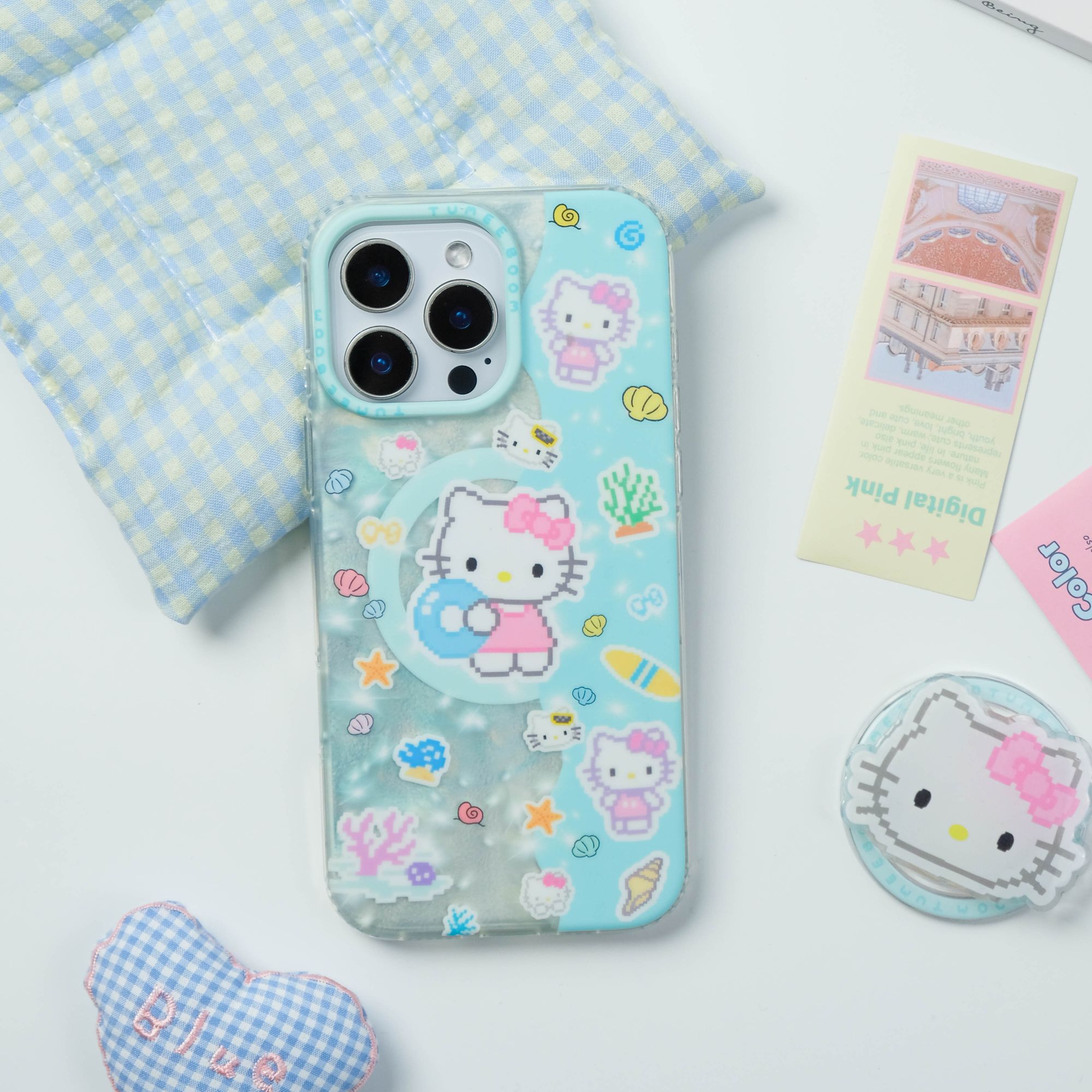 TUMEEBOOM【KT猫系列】IMD磁吸气囊iPhone16/17手机壳