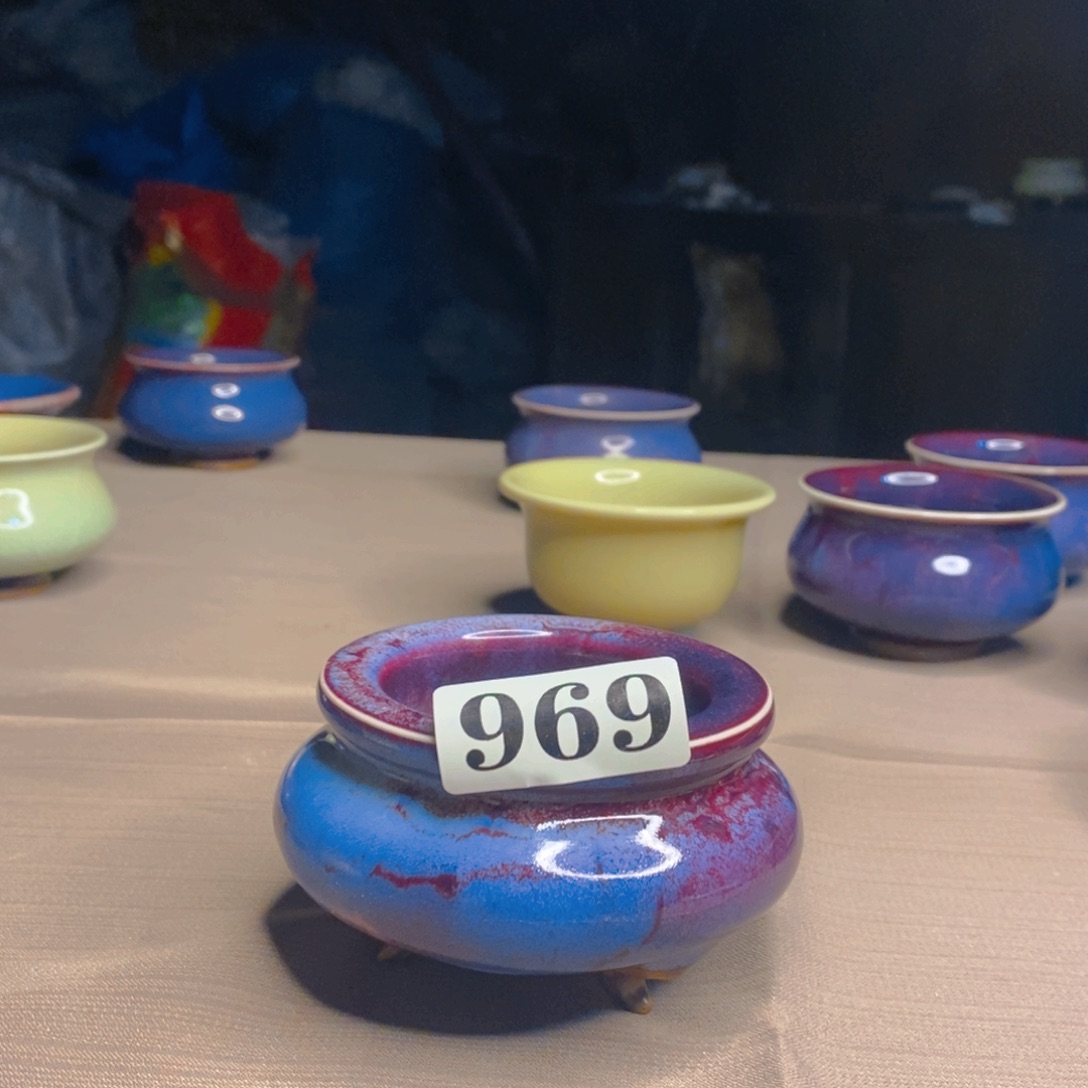 摆件神垕钧瓷，开窑大吉