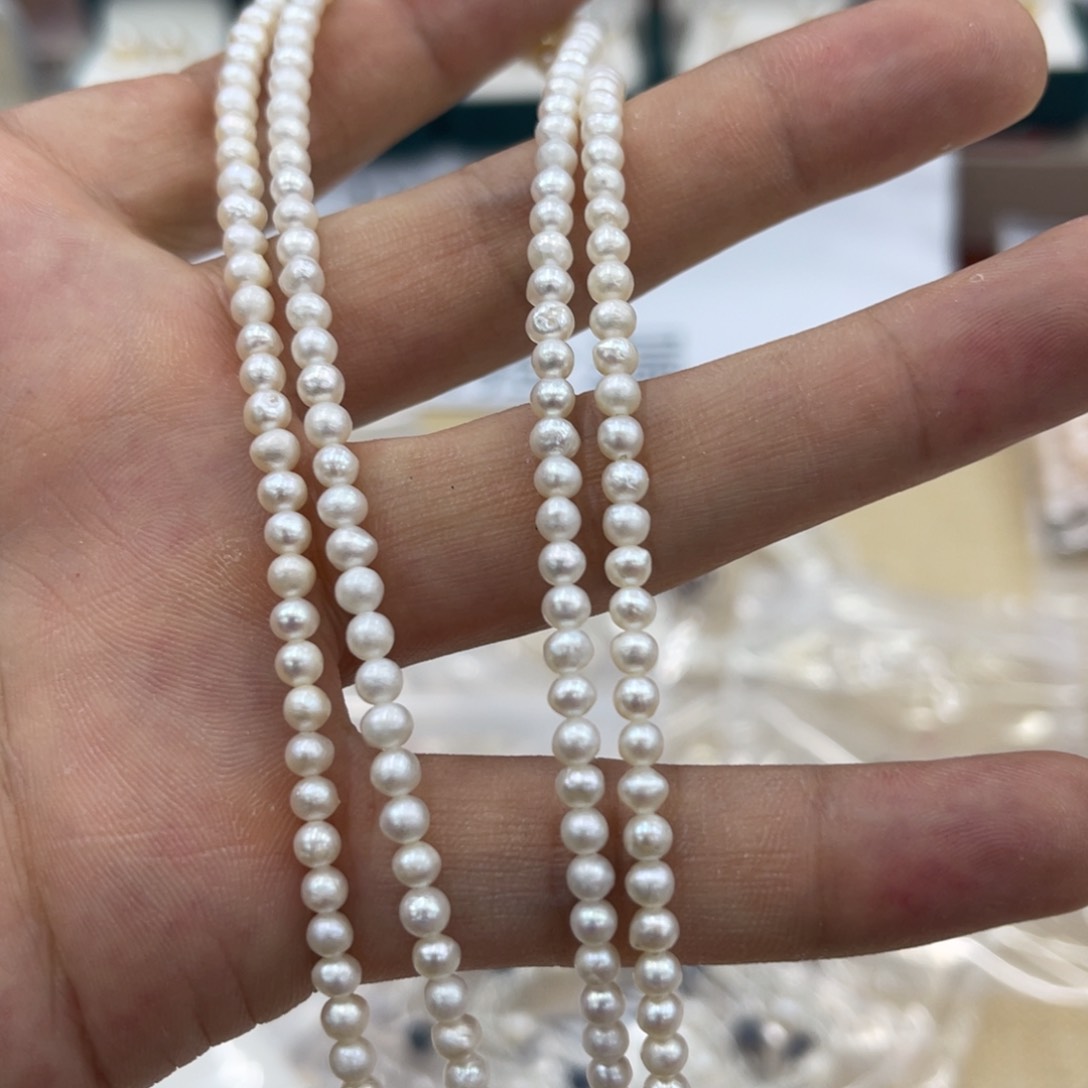 淡水珍珠合金颈饰02442