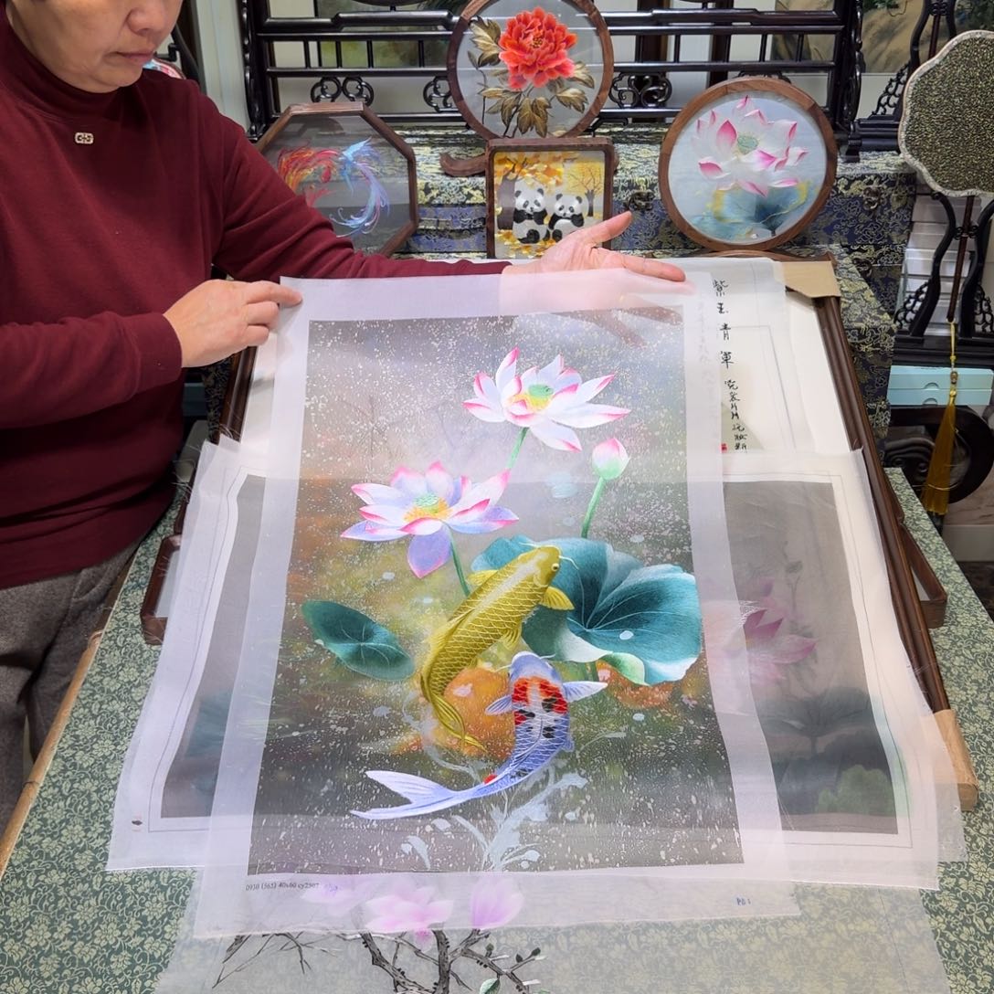 刺绣手工苏绣工艺