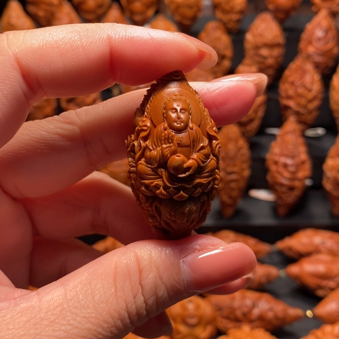 杨***三手串/手链橄榄核万佛