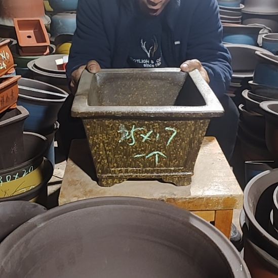 宜兴紫砂花盆清仓处理花盆