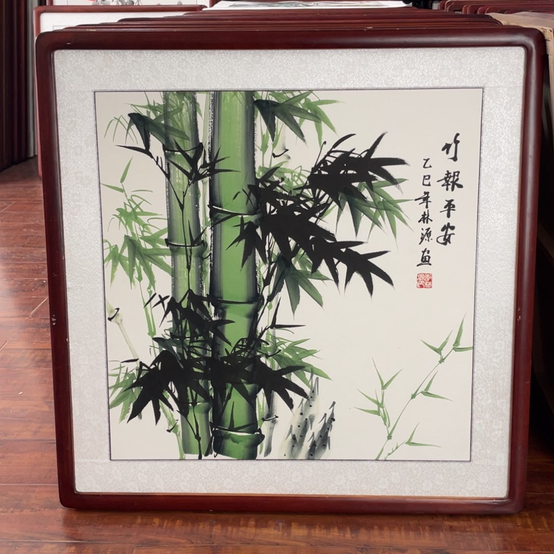 国画带框尺寸63*63厘米