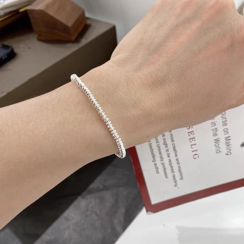 通体  999足银同款  28070算盘珠手链