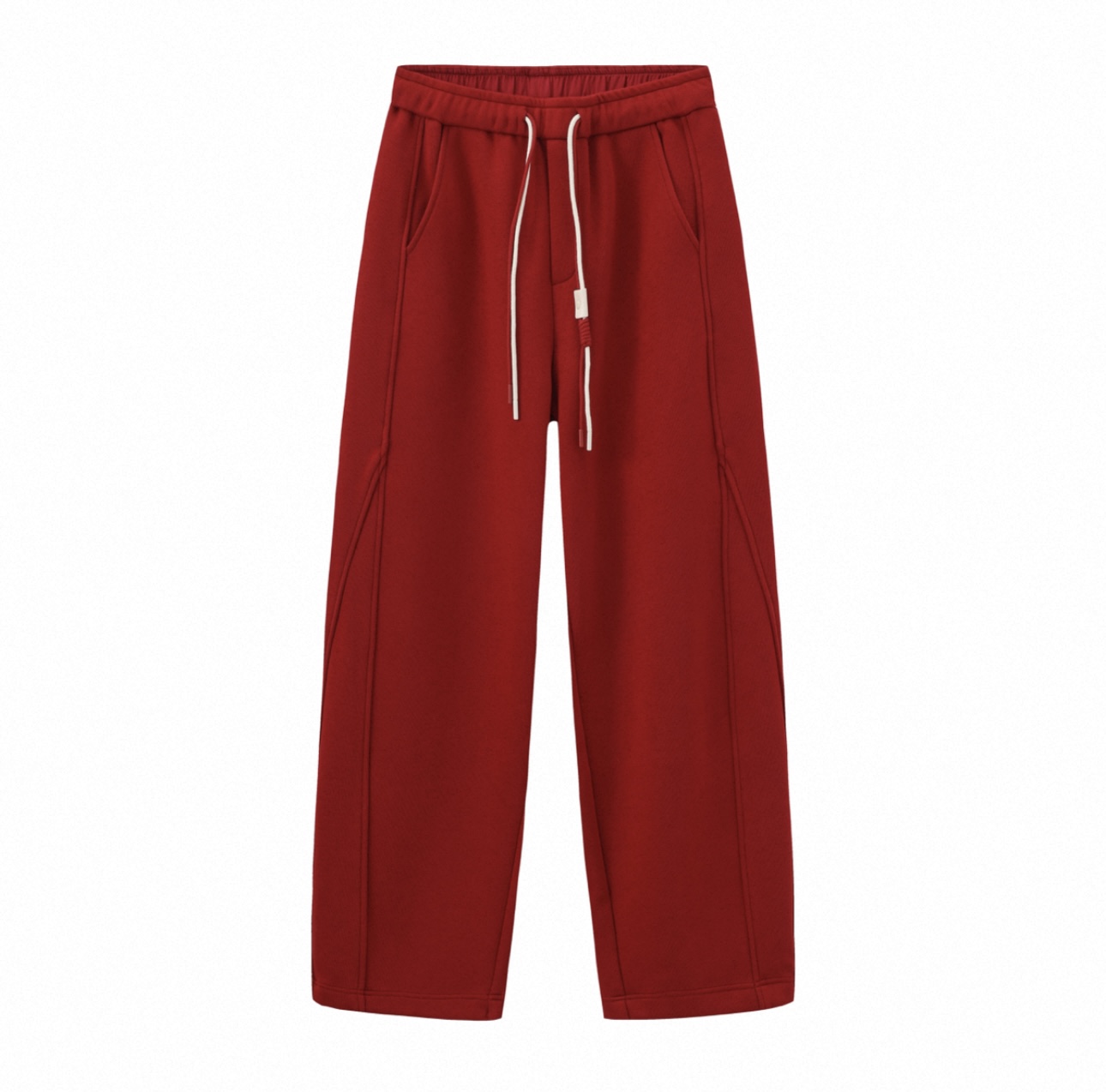 JL【欧洲站纯色抽绳卫裤】2025秋冬新品时髦显瘦弯刀裤卫裤9862