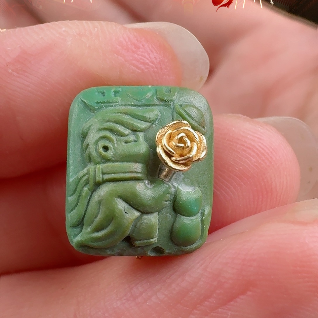 绿松石珠宝奇石未镶嵌