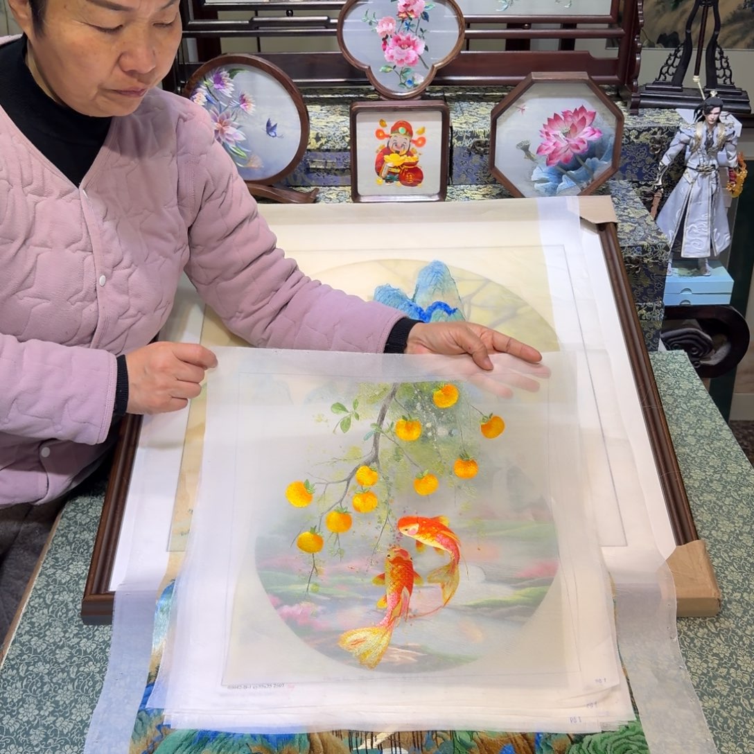 刺绣手工苏绣工艺