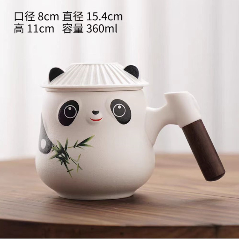 高端茶器熊猫办公杯-D11（众）-116