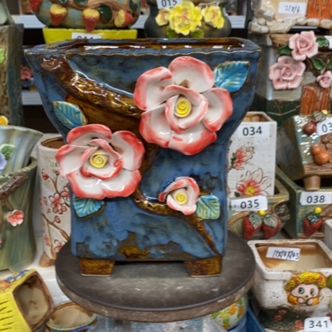 【闪购商品】红陶粗陶材质多肉花盆