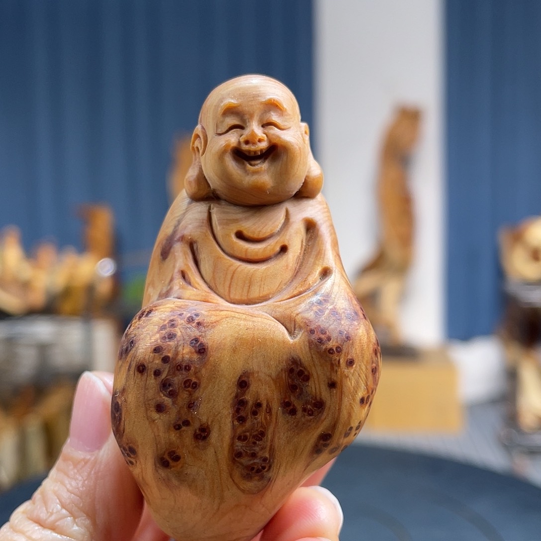 柏木（崖柏）手把件