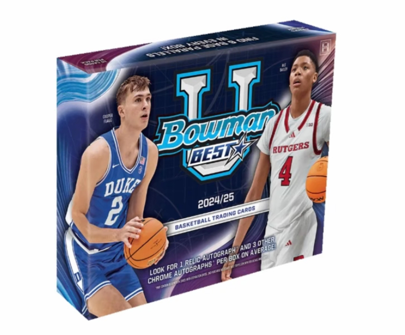【拆盒】2024-25topps bowman u best  hobby 弗拉格