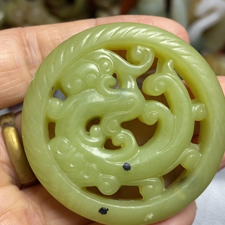 和田玉（糖玉）颈饰未镶嵌