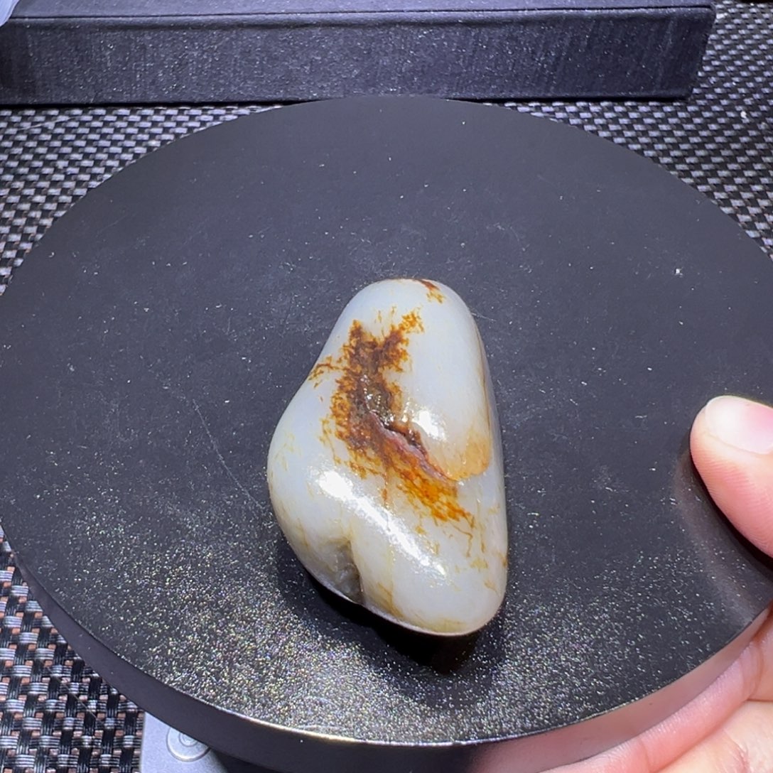 吊坠(不含链)未镶嵌和田玉（子料）57-49