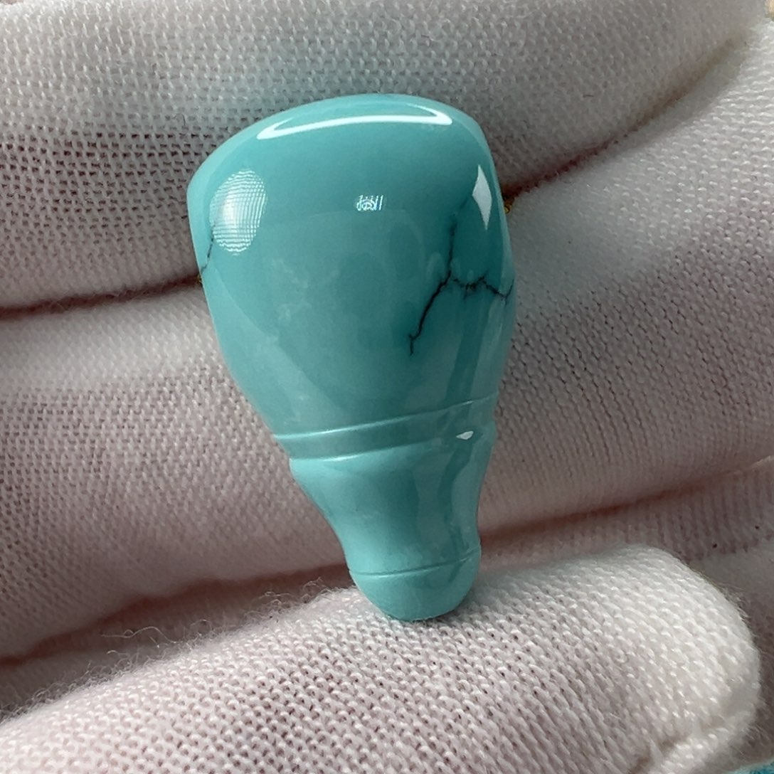 未镶嵌绿松石配饰12mm