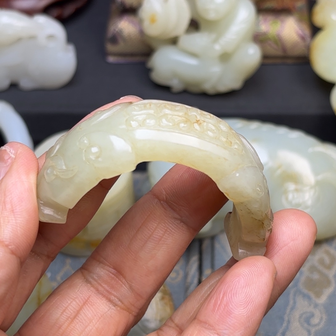 和田玉挂件未镶嵌