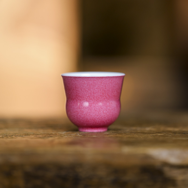 【非遗好物】素和-胭脂红福禄杯茶配件