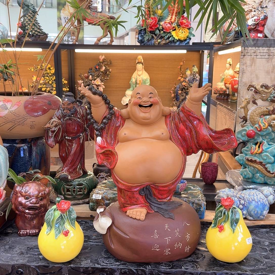 青***套陶瓷50赶赴笑佛精品