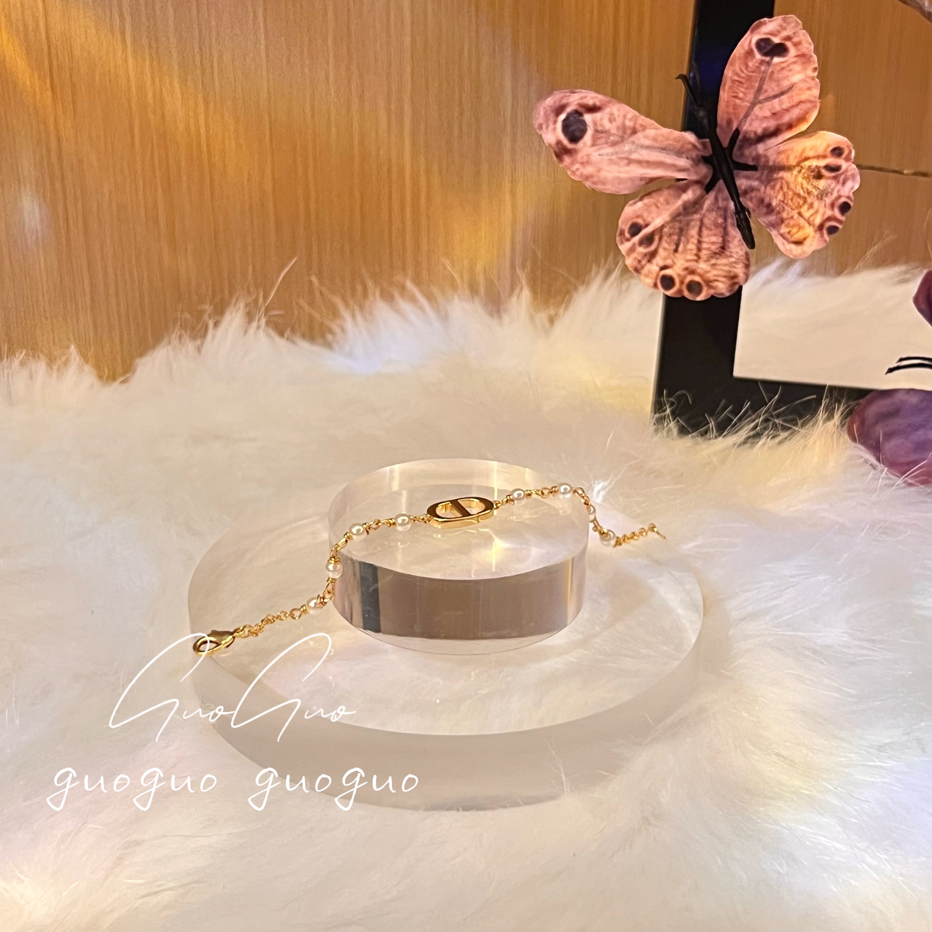 铜合金手链 气质素款猪鼻子手链