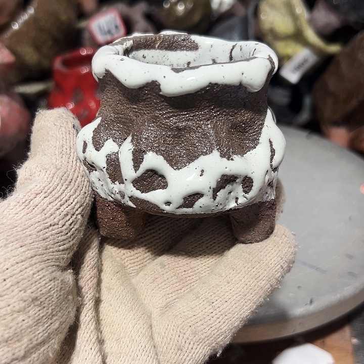 易***香粗陶花盆制作就这样了，