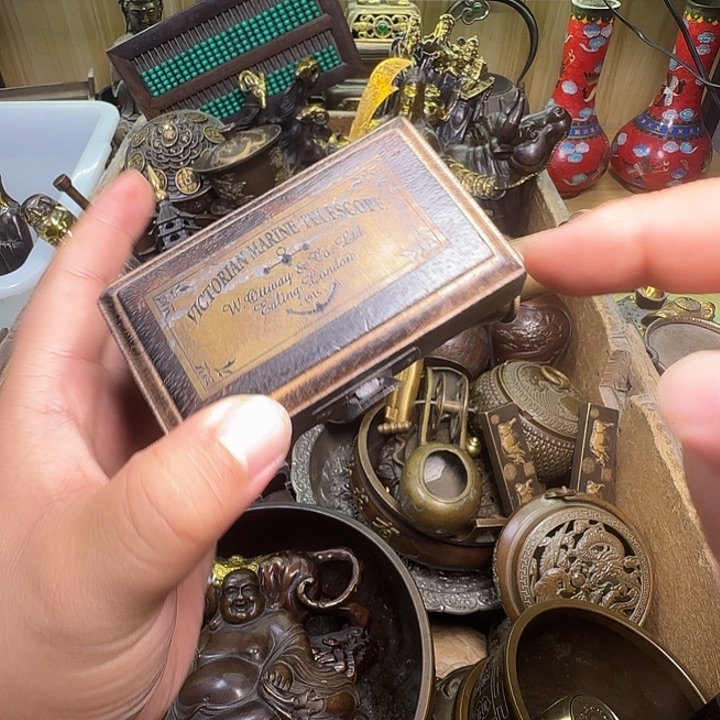 铜器办公室茶室摆件
