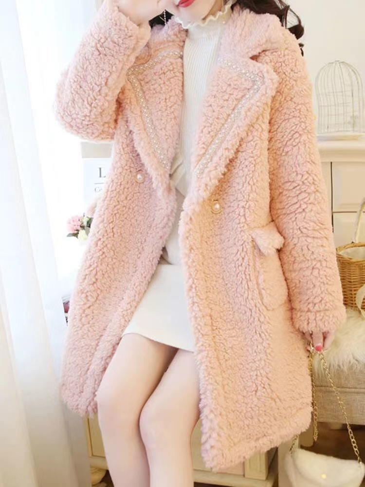 B451-B460毛衣网红洋气时尚宽松加绒加厚秋冬套头针织百搭女士