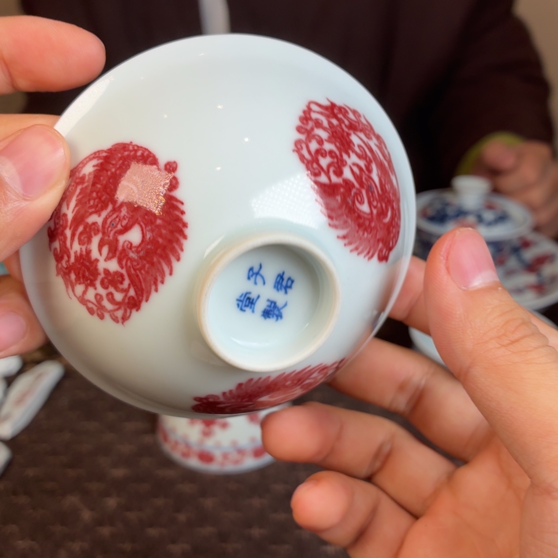 杯子瓷瓷姑娘景德镇陶瓷艺术