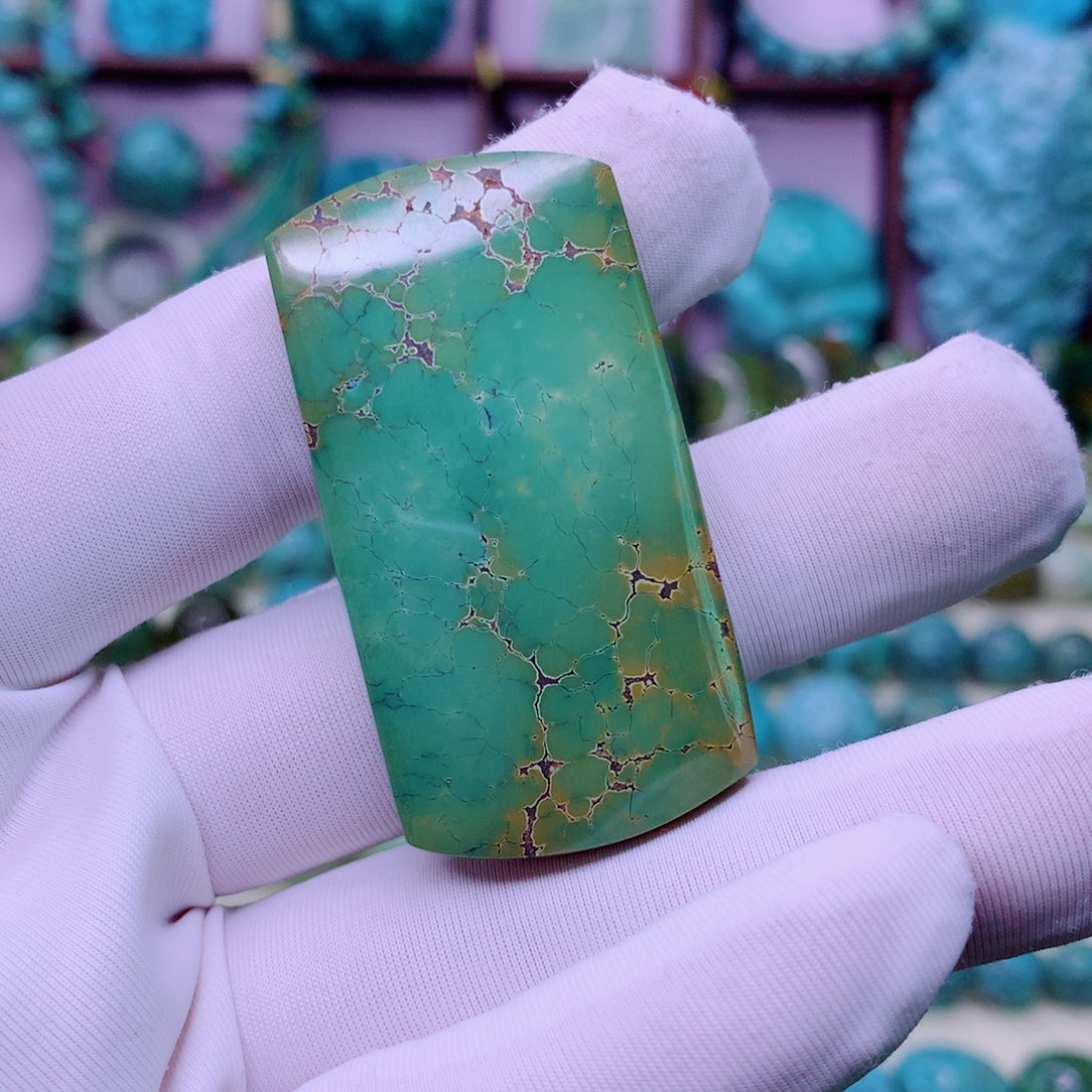 ****ᵛ绿松石未镶嵌原矿绿松石