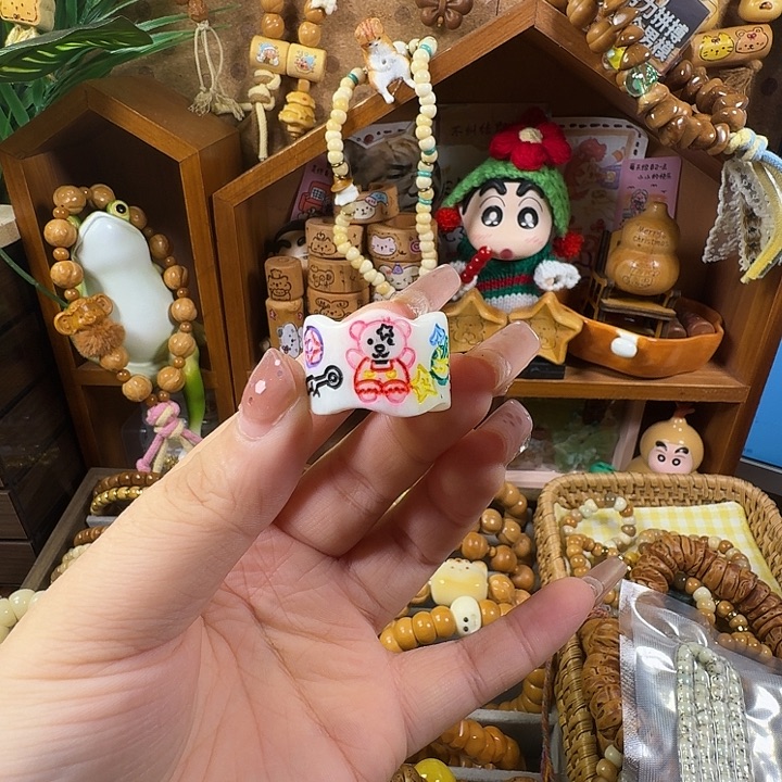 吊坠紫金鼠跑环（驼骨）