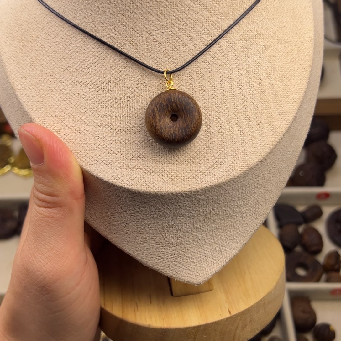 银S925平安扣随行脖挂配饰