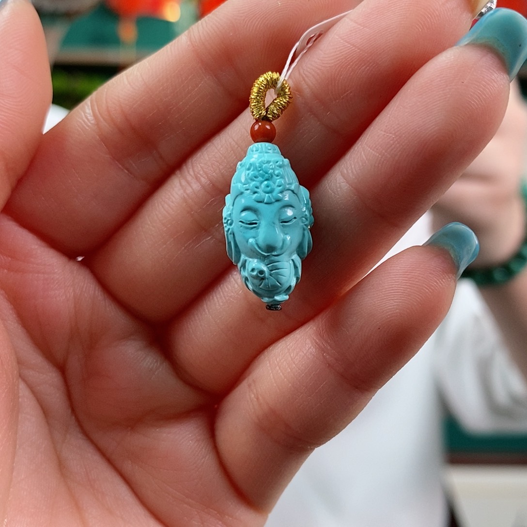 绿松石珠宝奇石未镶嵌