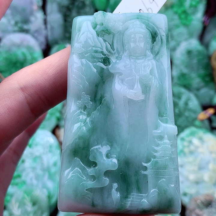 翡翠吊坠(不含链)未镶嵌