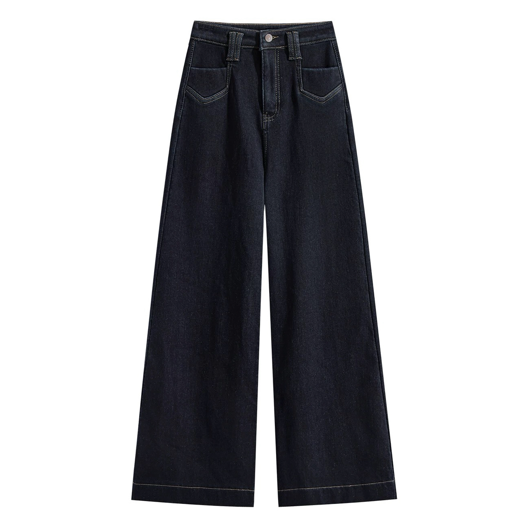 6707女装韩版时尚百搭牛仔裤93