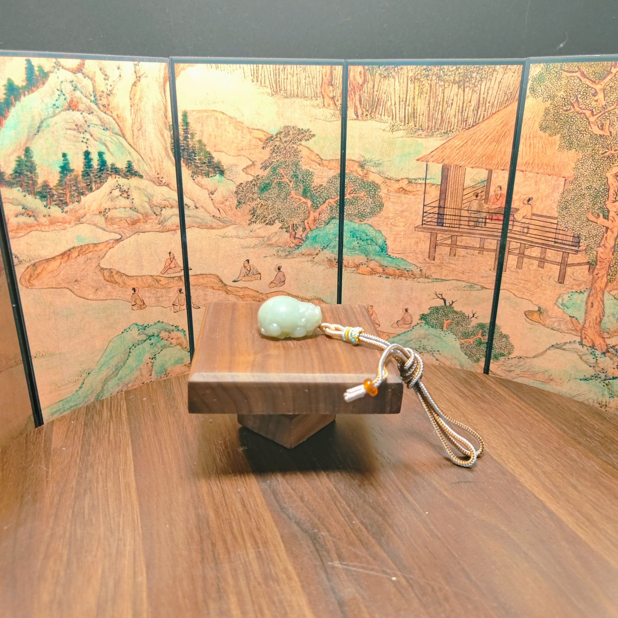 U和田玉貔貅吊坠0051