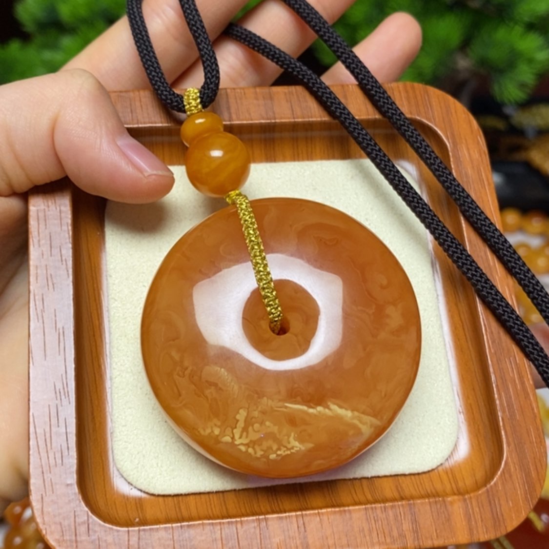 【闪购商品】蜜蜡颈饰未镶嵌项链