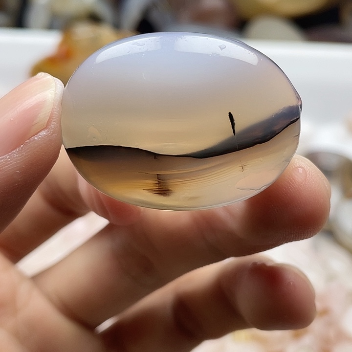玛瑙/玉髓合金颈饰