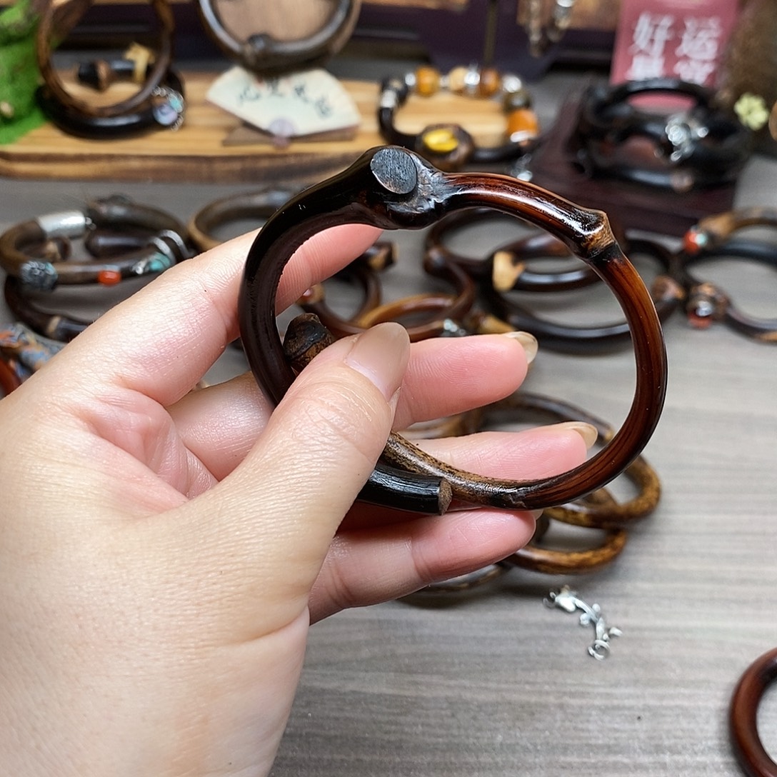 藤艺手串精美如意