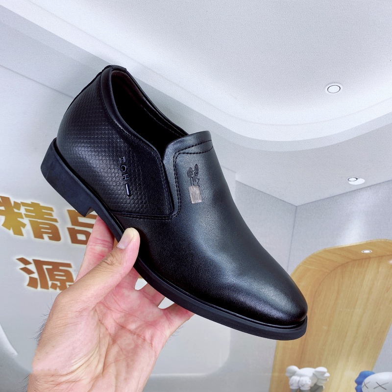 【断码】男士厚底内增高休闲皮鞋3602