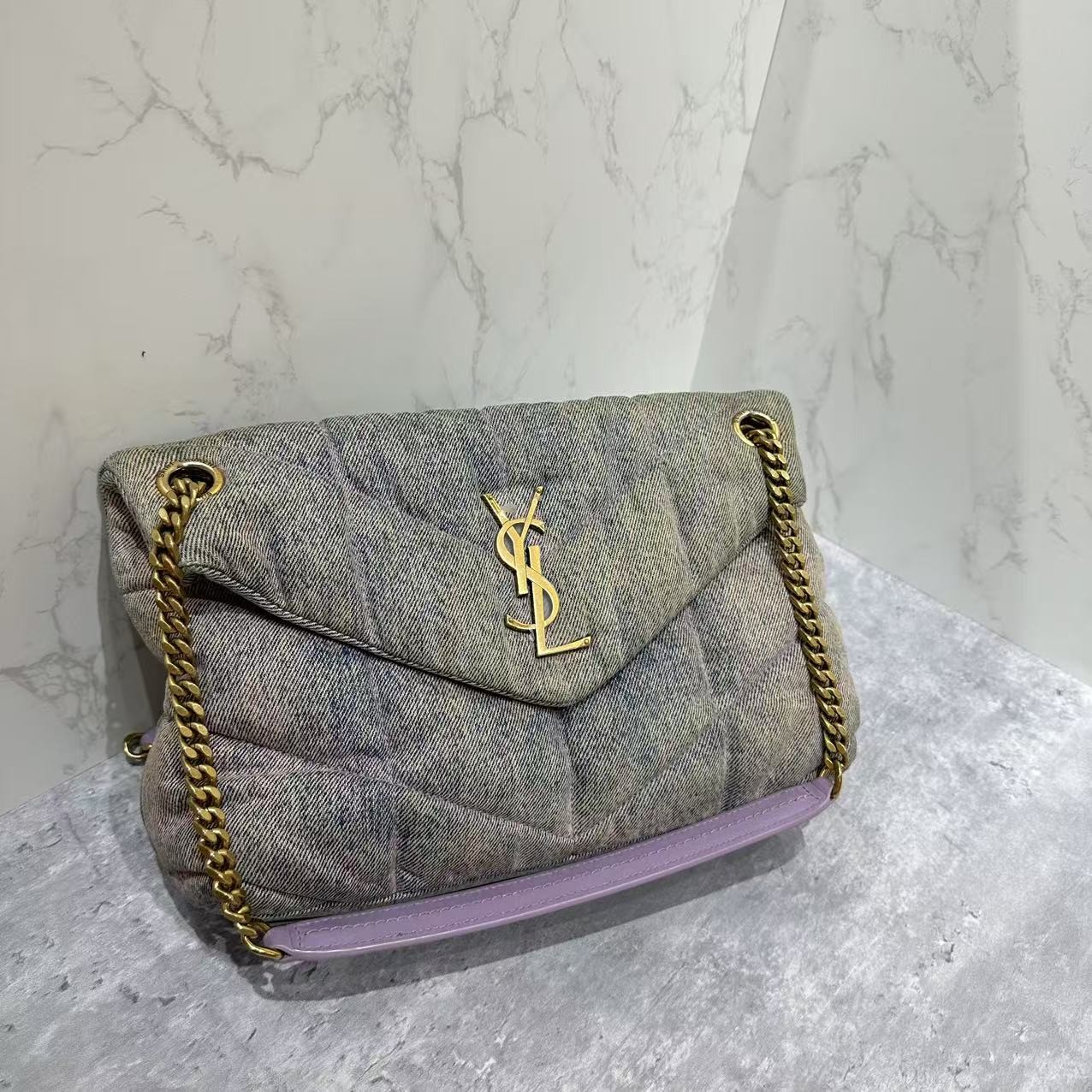 95新 YSL/圣罗兰 乱乱子中古/女士/单肩包/108902