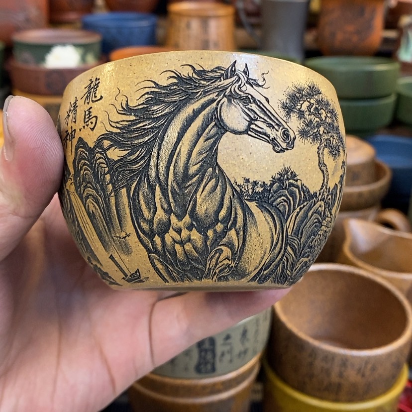 【闪购商品】紫砂公道杯宜兴全手工紫砂杯