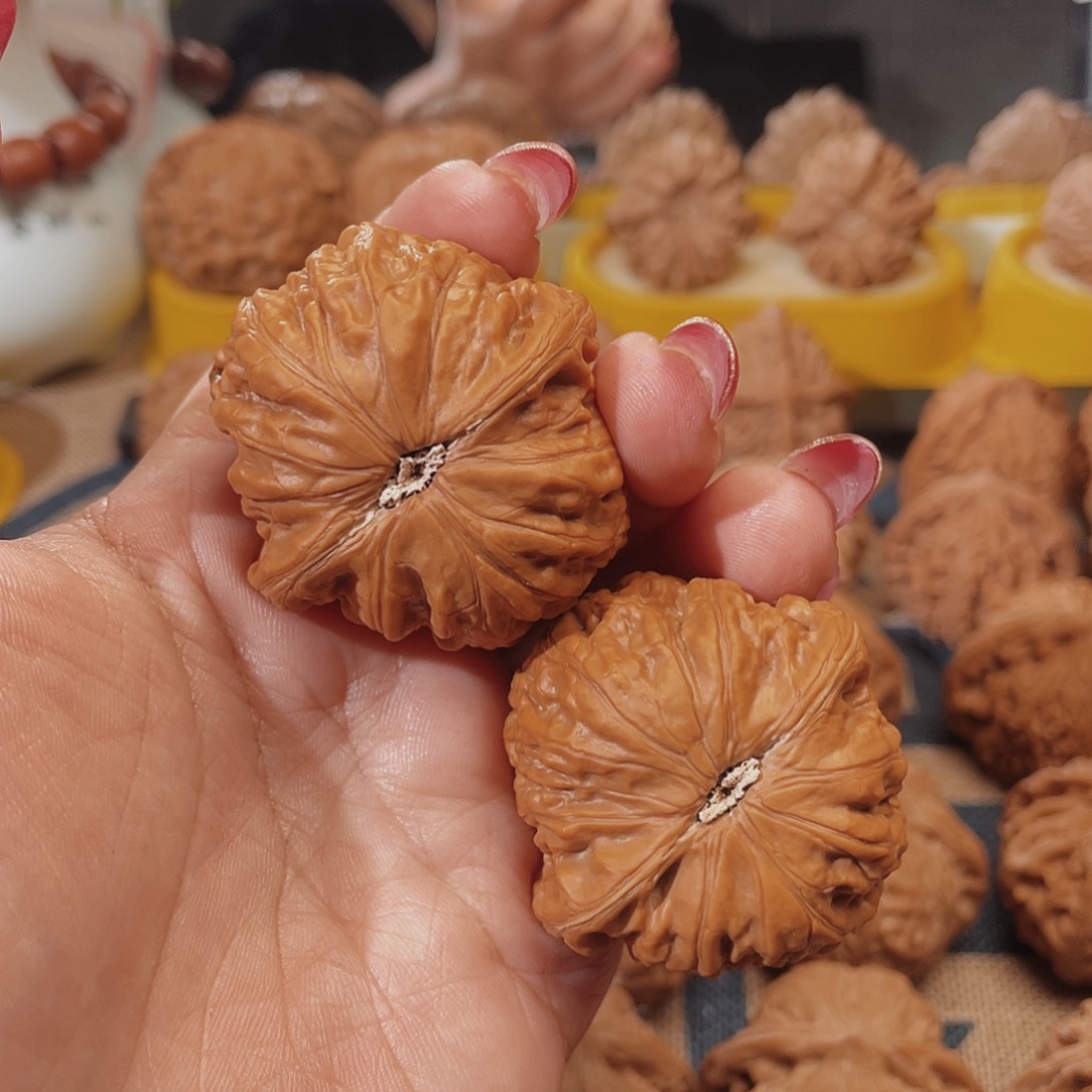 吊坠文玩核桃我***头42铁锤