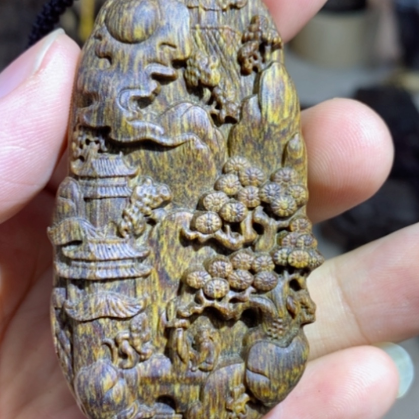 【闪购商品】木芽庄山水牌配养香罐