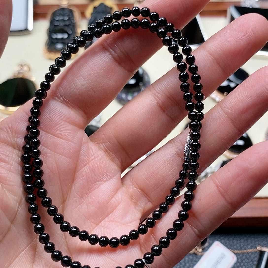 翡翠手链18K金镶嵌南*