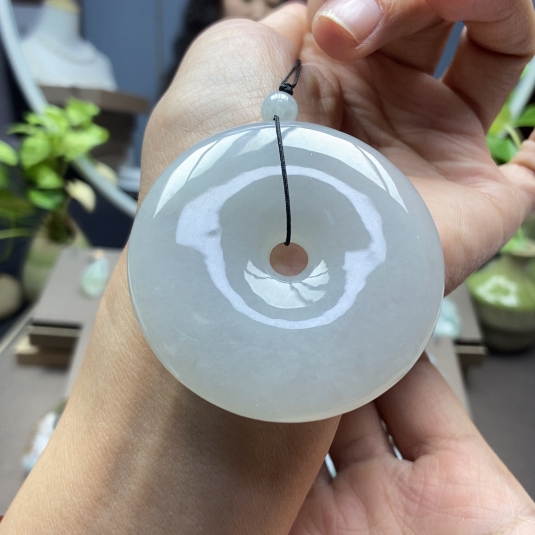 翡翠颈饰未镶嵌吊坠Y94