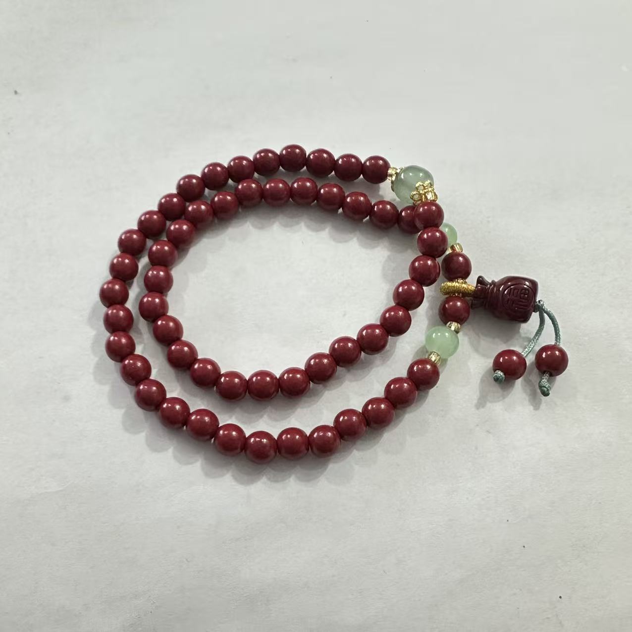含辰砂工艺品天然辰砂天然辰砂精品手串（无礼盒）SC325