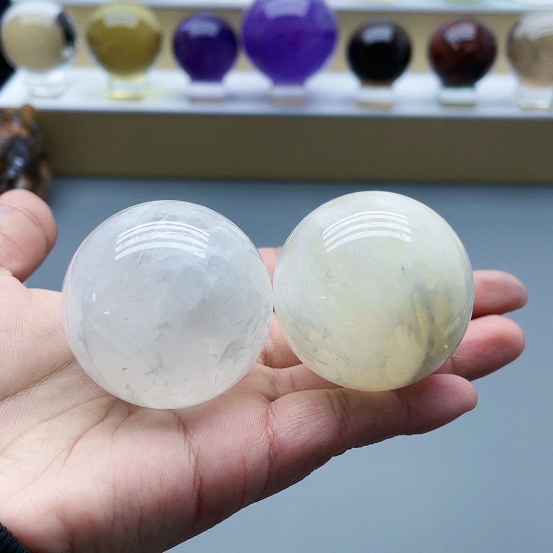 未镶嵌水晶珠宝半成品