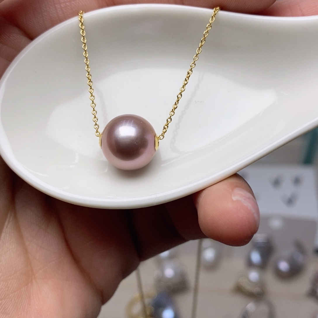 淡水珍珠其它18K金镶嵌