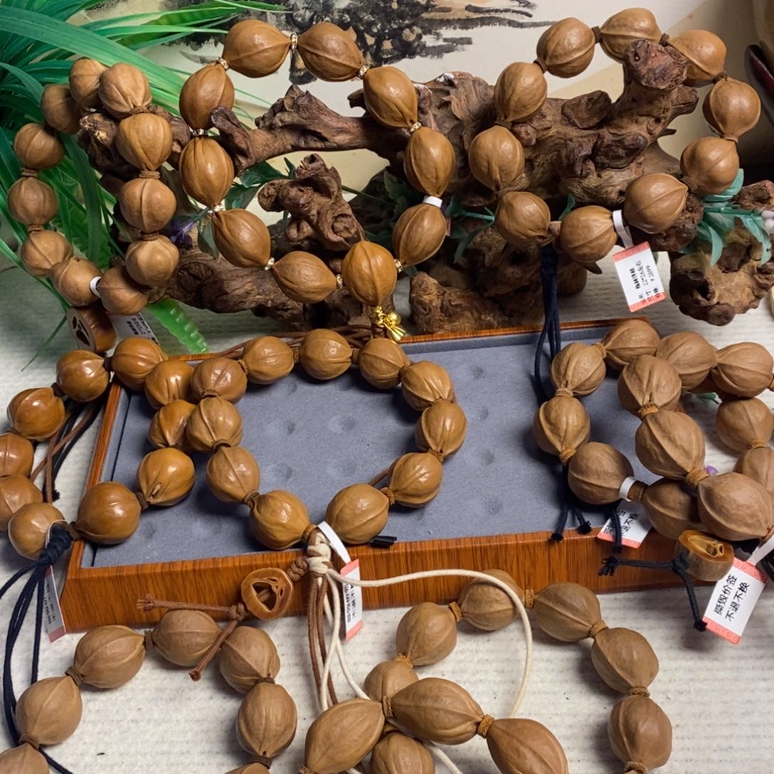 橄榄核手串/手链难****n梅林铁核手串20/26左右
